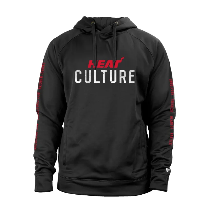New Era HEAT Culture Mantra Hoodie sold by Miami Heat Store