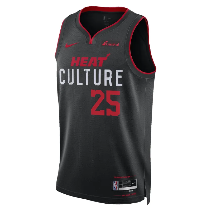 Orlando Robinson Nike HEAT Culture Swingman Jersey sold by Miami Heat Store