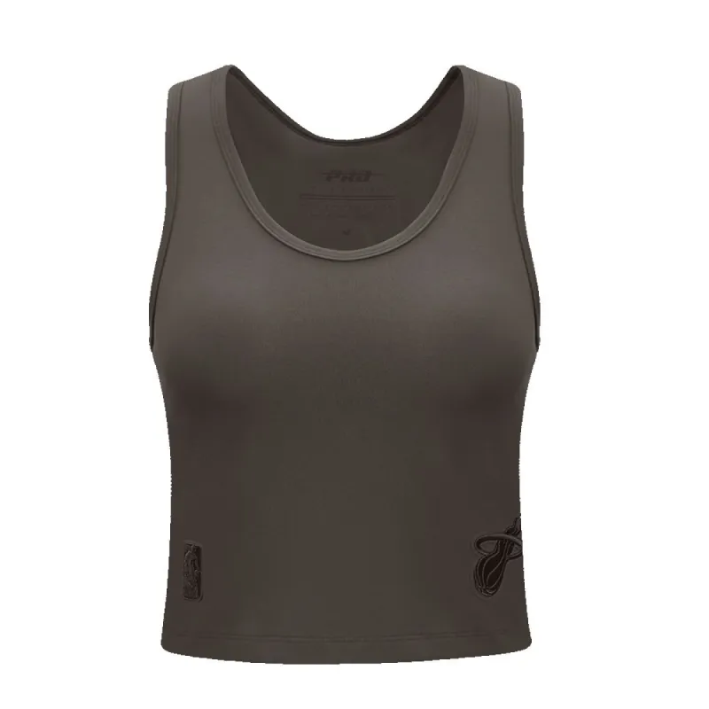 Pro Standard Miami HEAT Taupe Women's Tank sold by Miami Heat Store