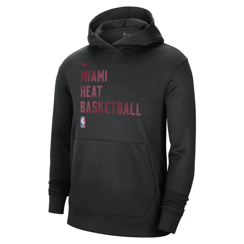 Nike Miami HEAT 2023-24 On-Court Pullover Hoodie sold by Miami Heat Store