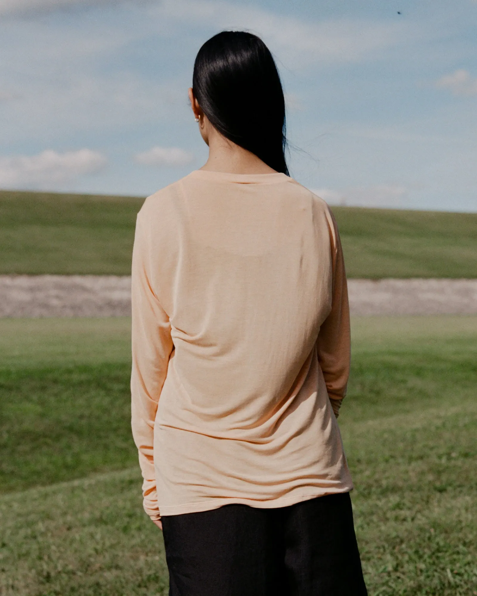 Loose Long Sleeve Tee sold by Baserange product image thumbnail 2