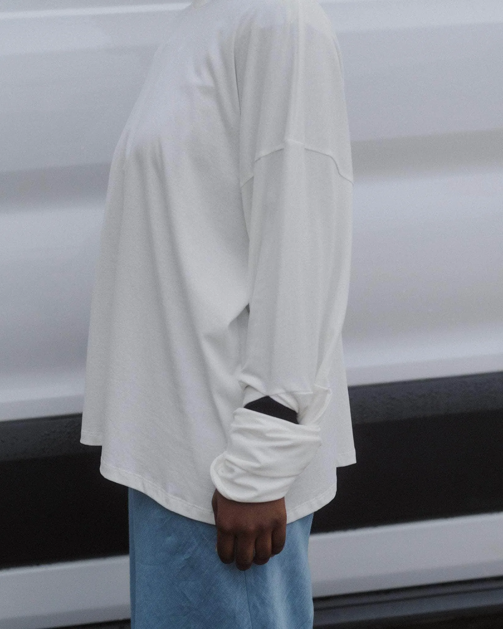 Harbour Long Sleeve Tee sold by Baserange product image thumbnail 3