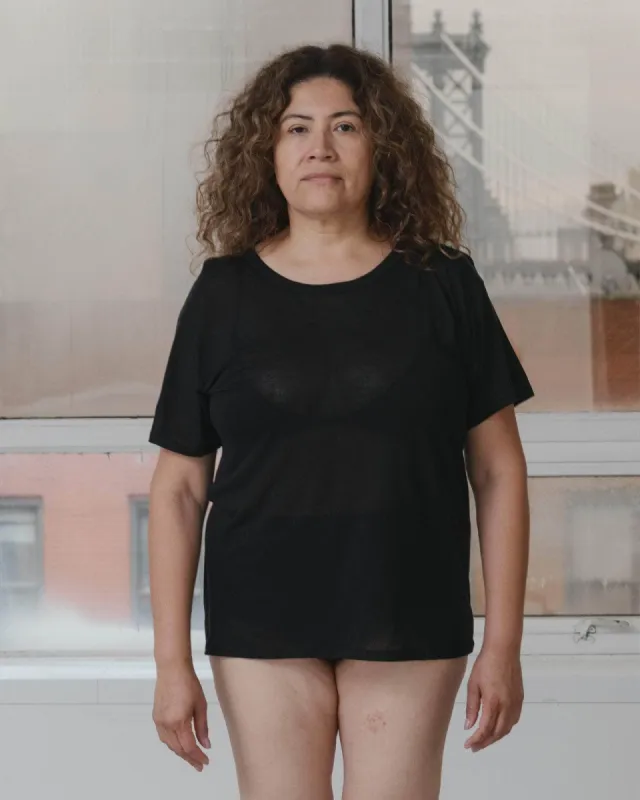 Loose Tee Shirt made by Baserange