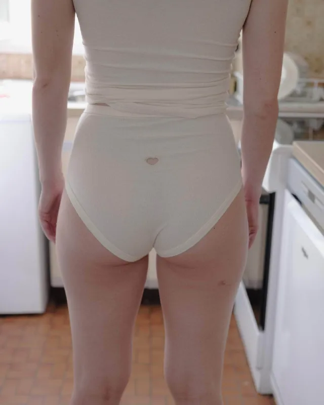 Heart Highwaist Bell Pants sold by Baserange