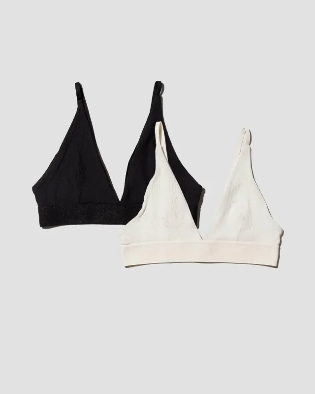 Pack - 2 Triangle Bra sold by Baserange