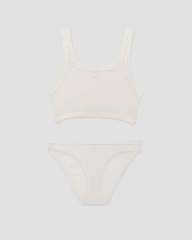 Pack - Heart Bra & Heart Bell Pants made by Baserange