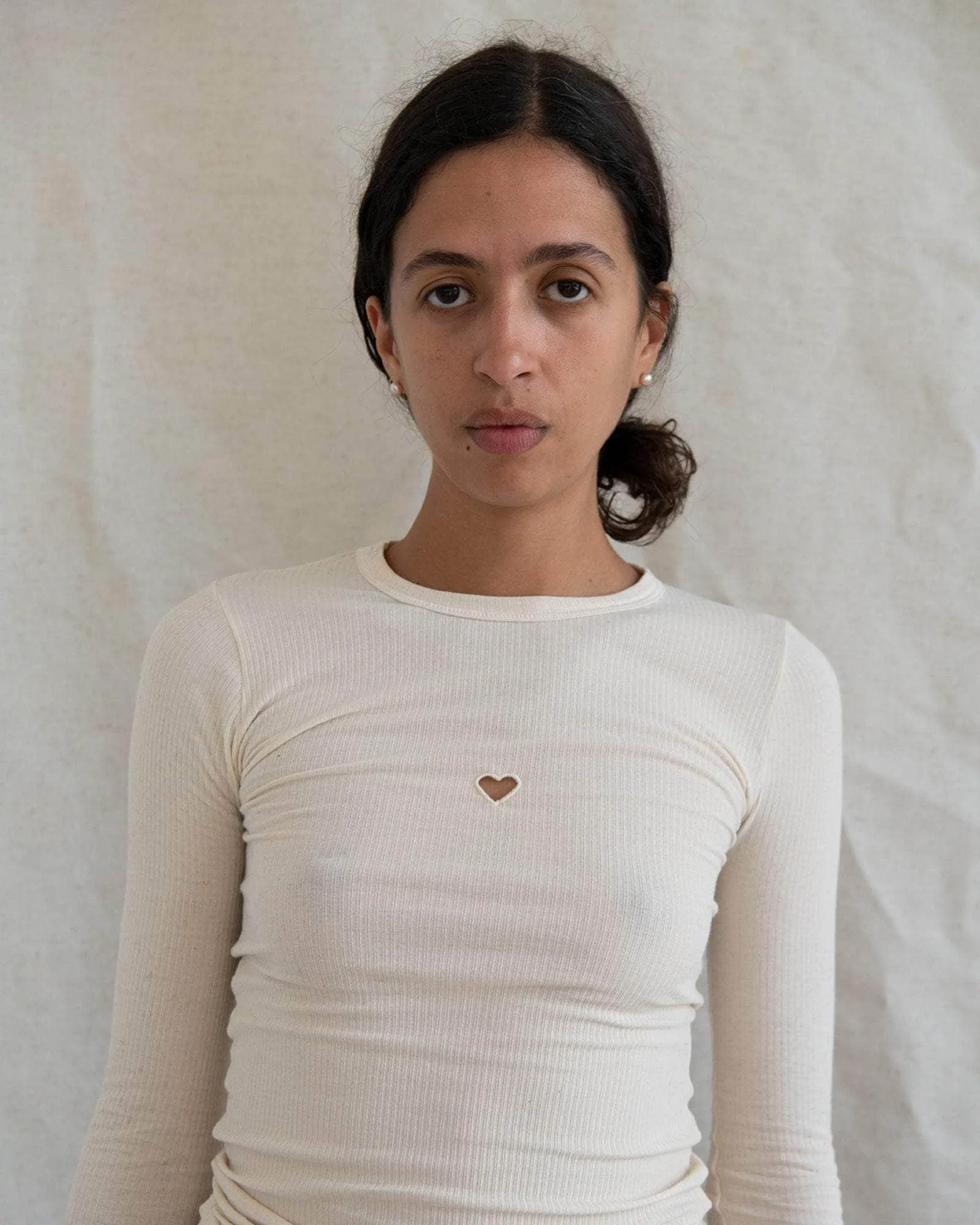 Heart Long Sleeve Tee sold by Baserange