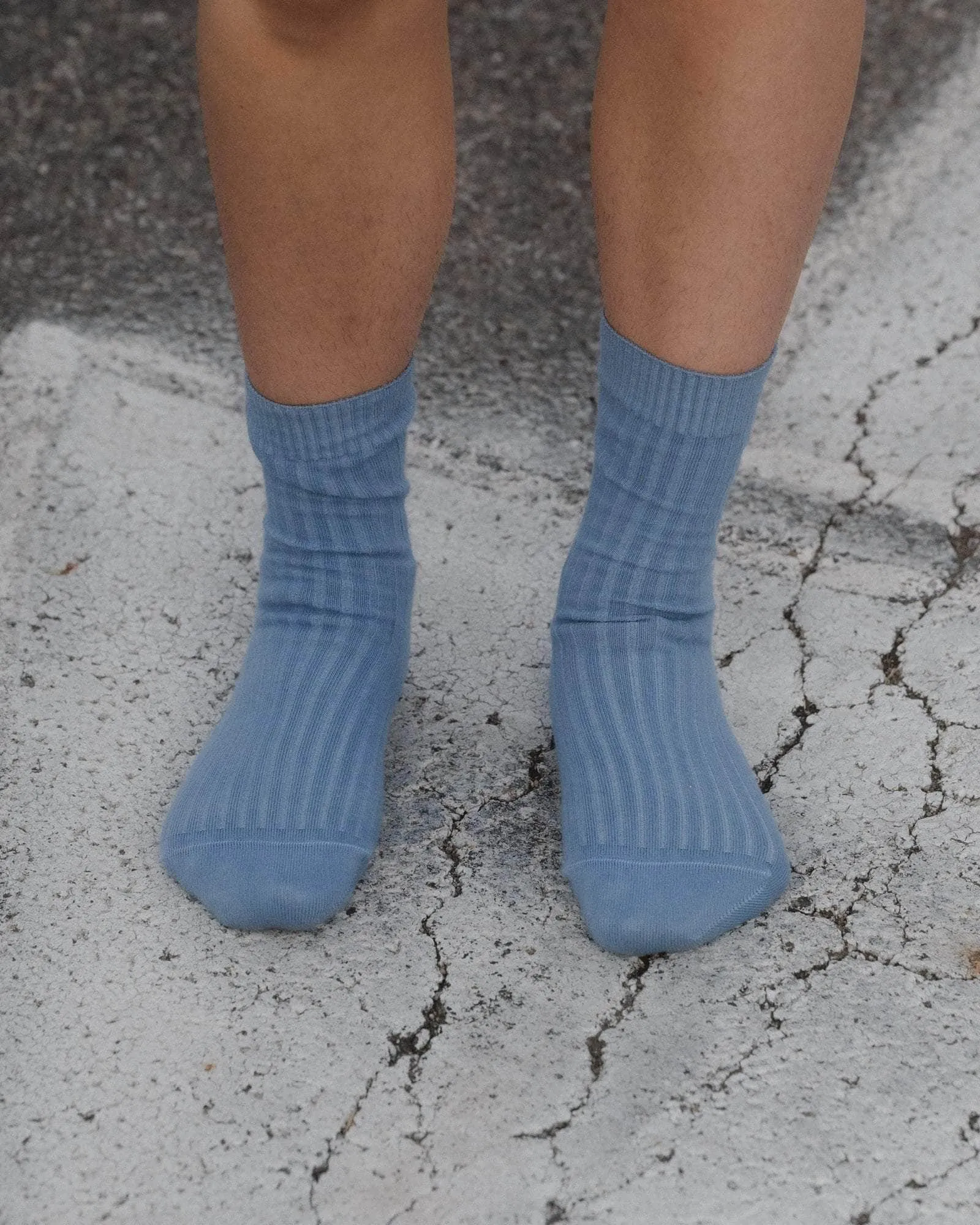 Rib Overankle Socks sold by Baserange
