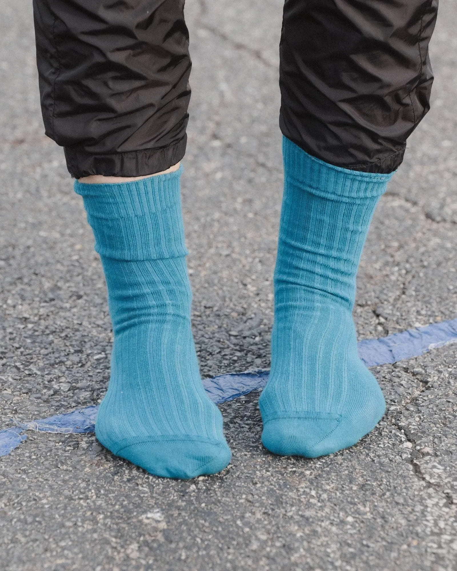 Rib Overankle Socks sold by Baserange