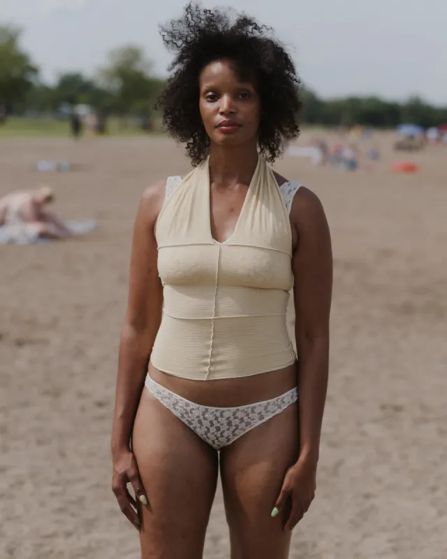 Cinder Halter Top sold by Baserange