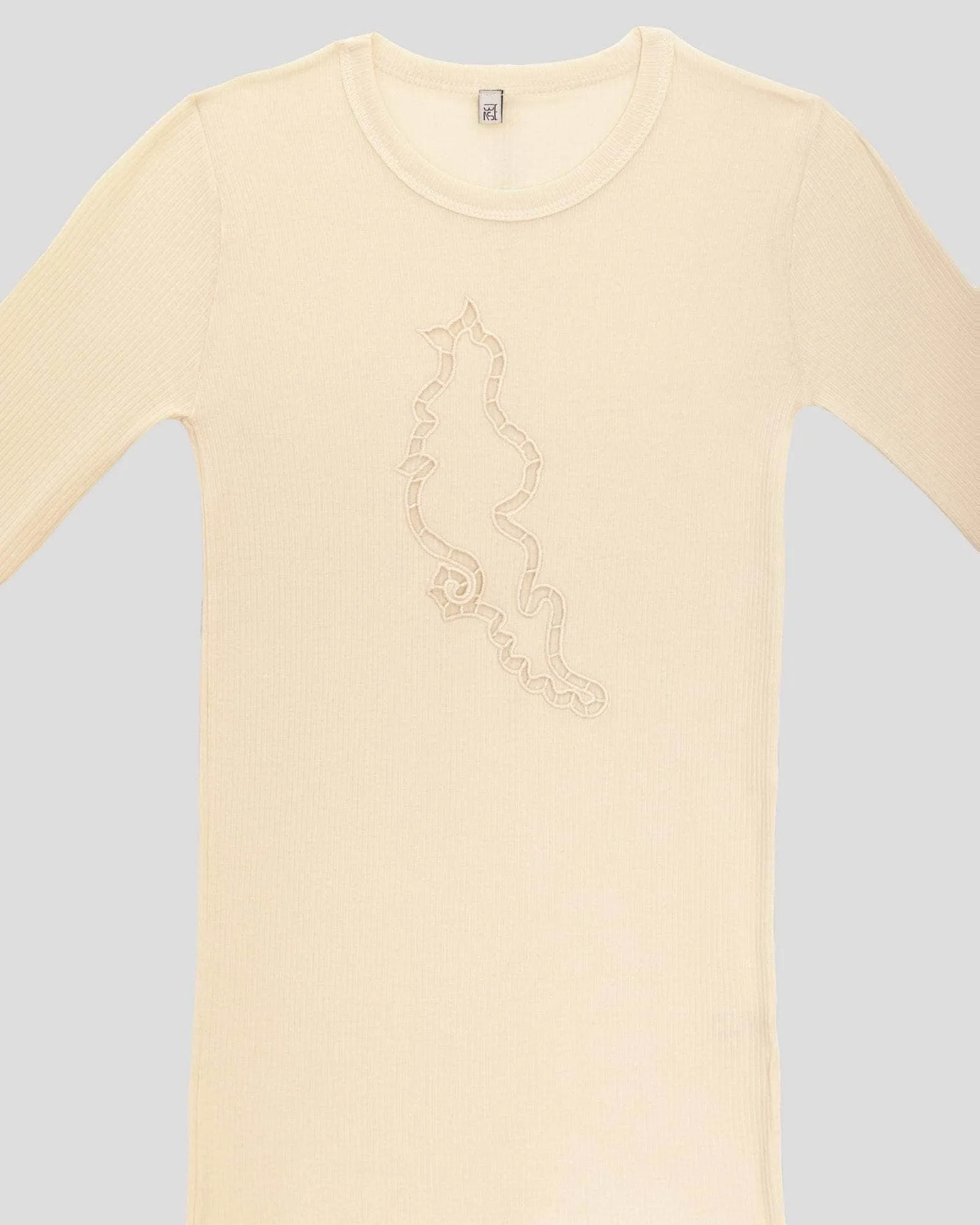 Ponte Long Sleeve Tee sold by Baserange product image thumbnail 5
