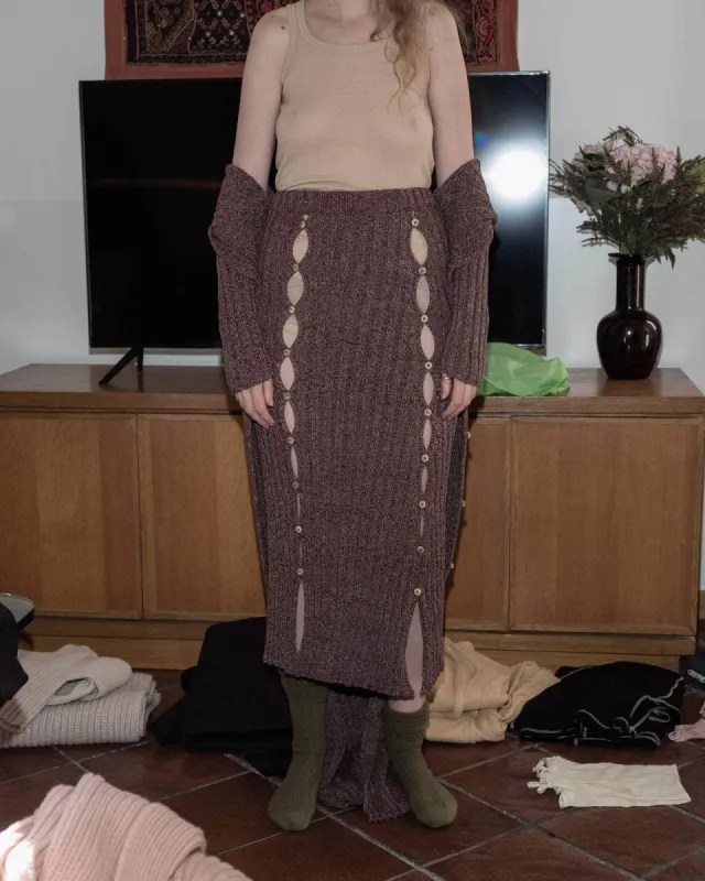 Loulou Skirt sold by Baserange