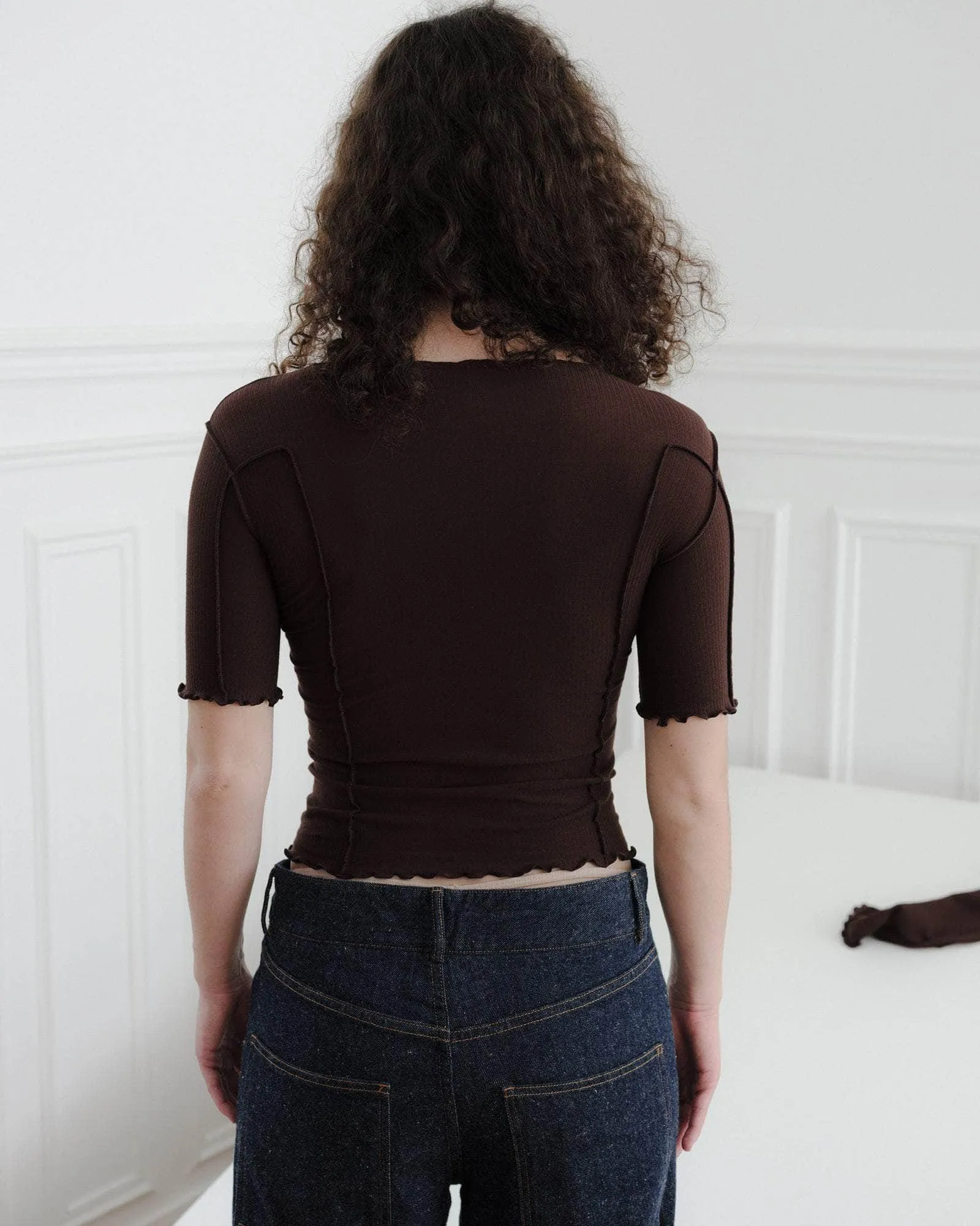 Omato 3/4 Tee Shirt sold by Baserange product image thumbnail 2