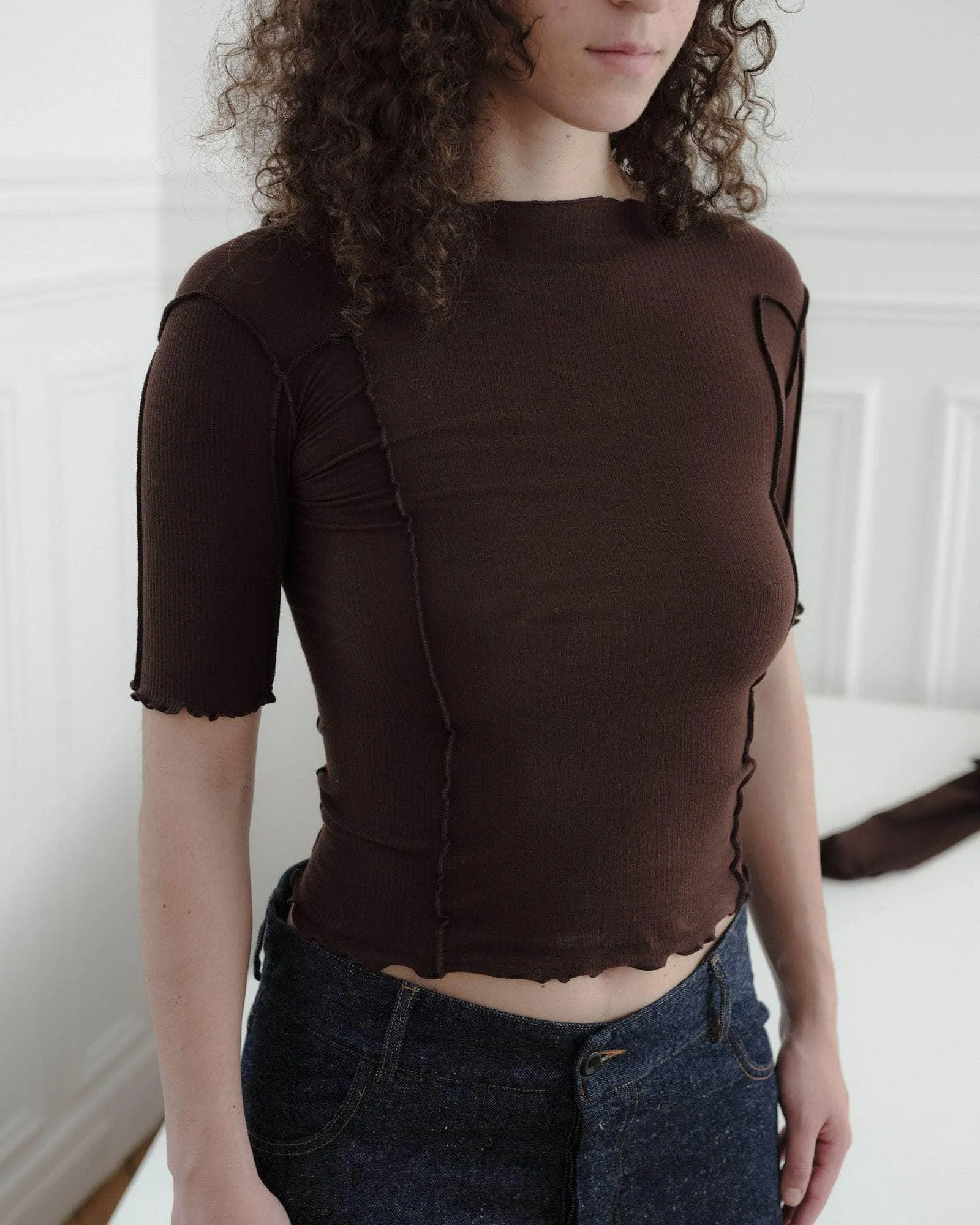 Omato 3/4 Tee Shirt sold by Baserange product image thumbnail 3