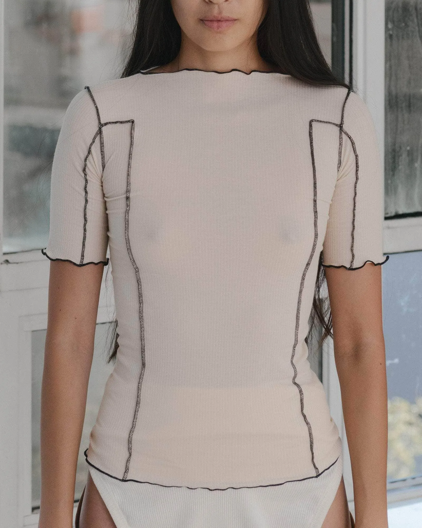 Omato 3/4 Tee Shirt sold by Baserange product image thumbnail 4