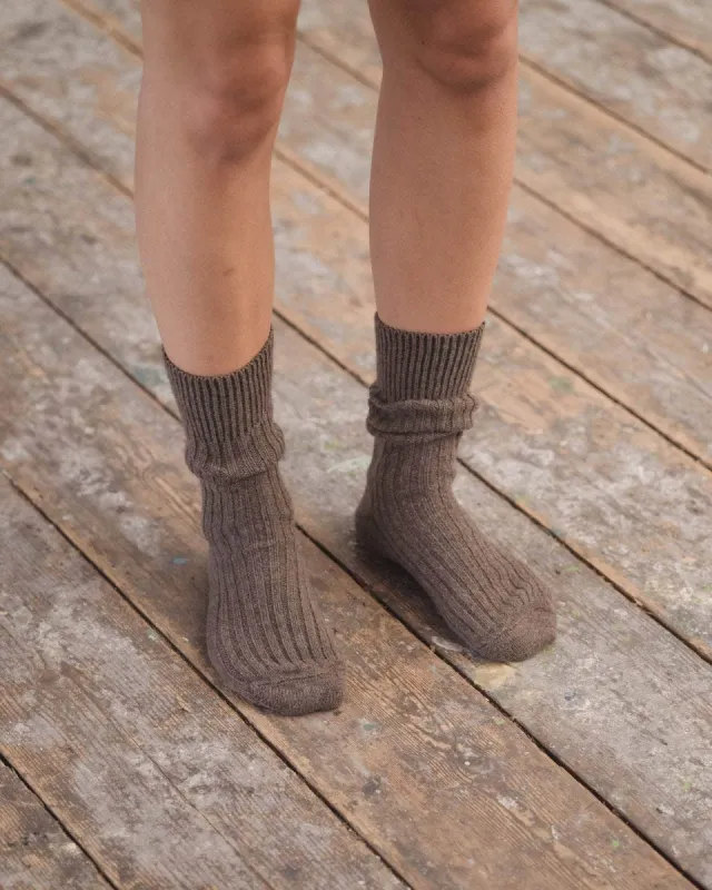 Rib Overankle Socks sold by Baserange