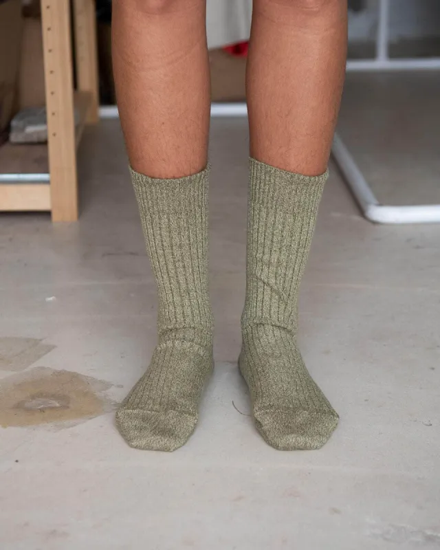 Rib Overankle Socks sold by Baserange