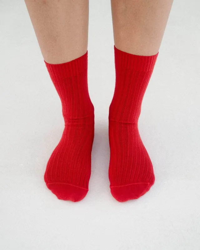 Rib Overankle Socks sold by Baserange