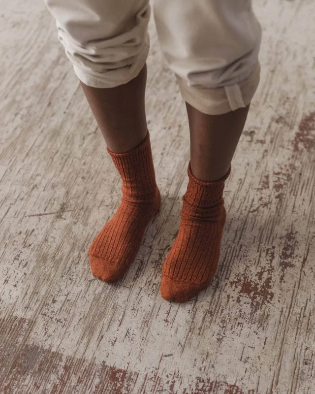 Rib Overankle Socks sold by Baserange