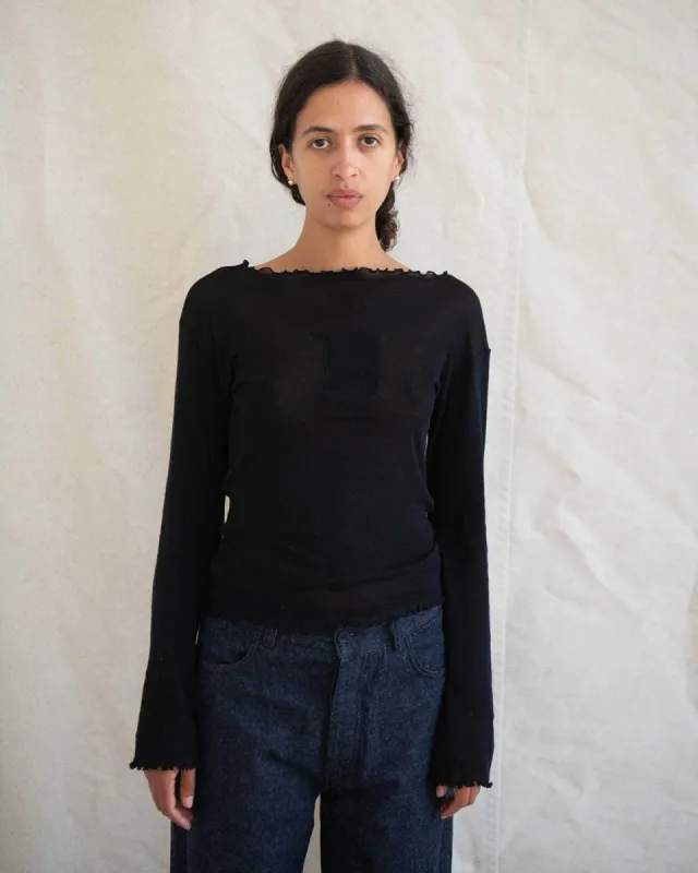 Stern Long Sleeve Tee sold by Baserange