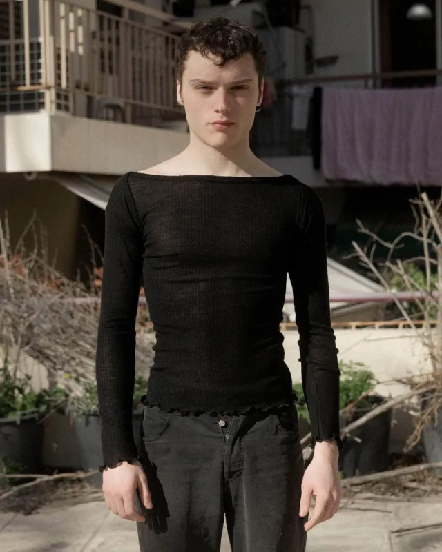 Disc Long Sleeve Tee sold by Baserange