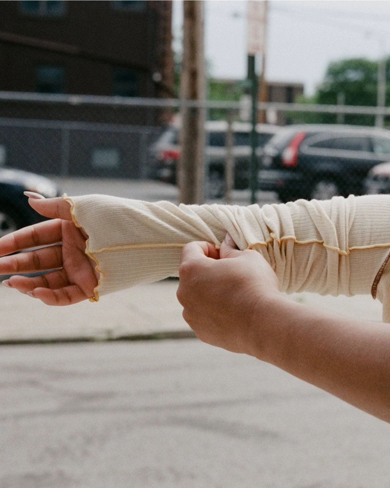 Omato Long Sleeve Tee sold by Baserange product image thumbnail 5