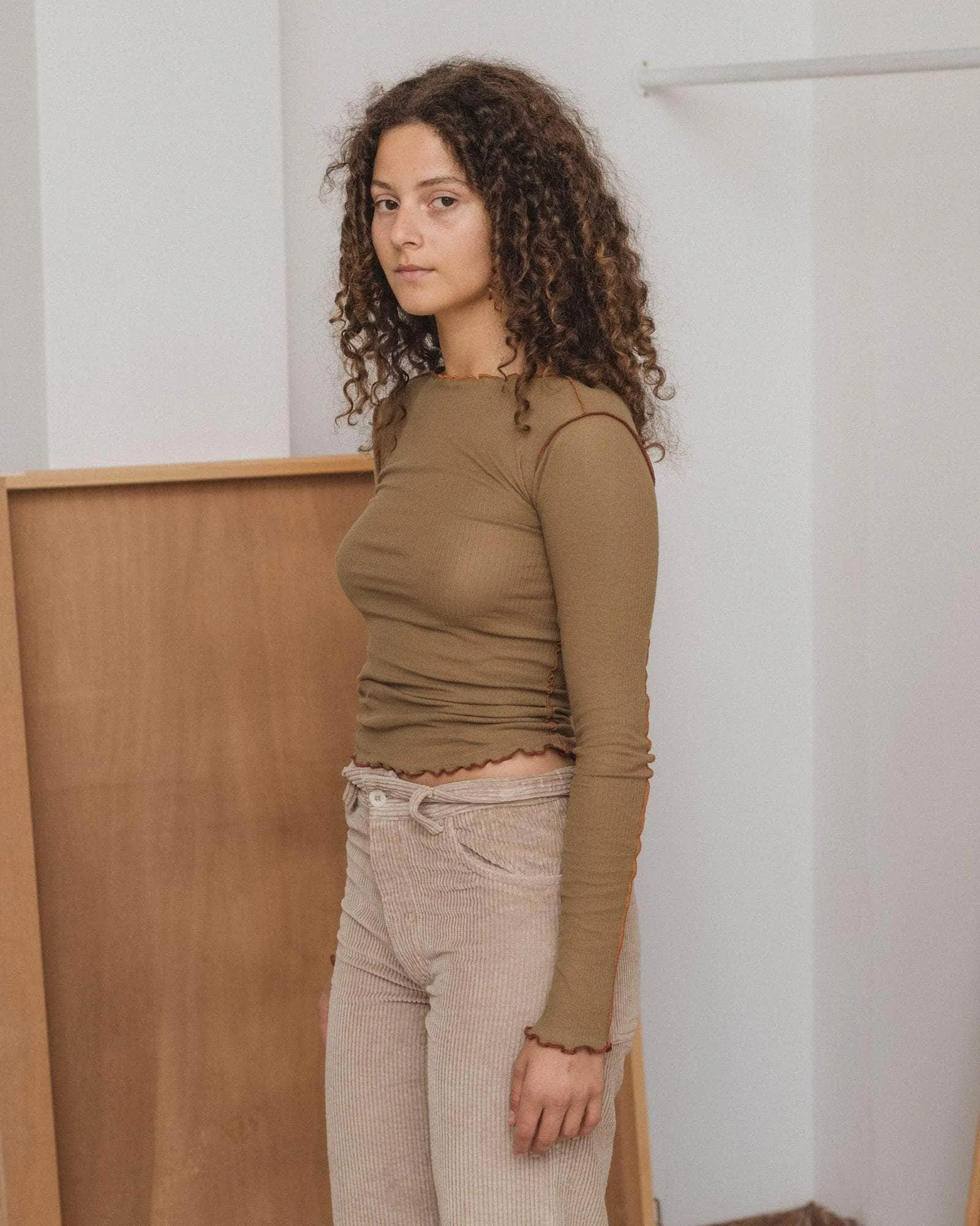 Vein Long Sleeve Tee sold by Baserange product image thumbnail 3