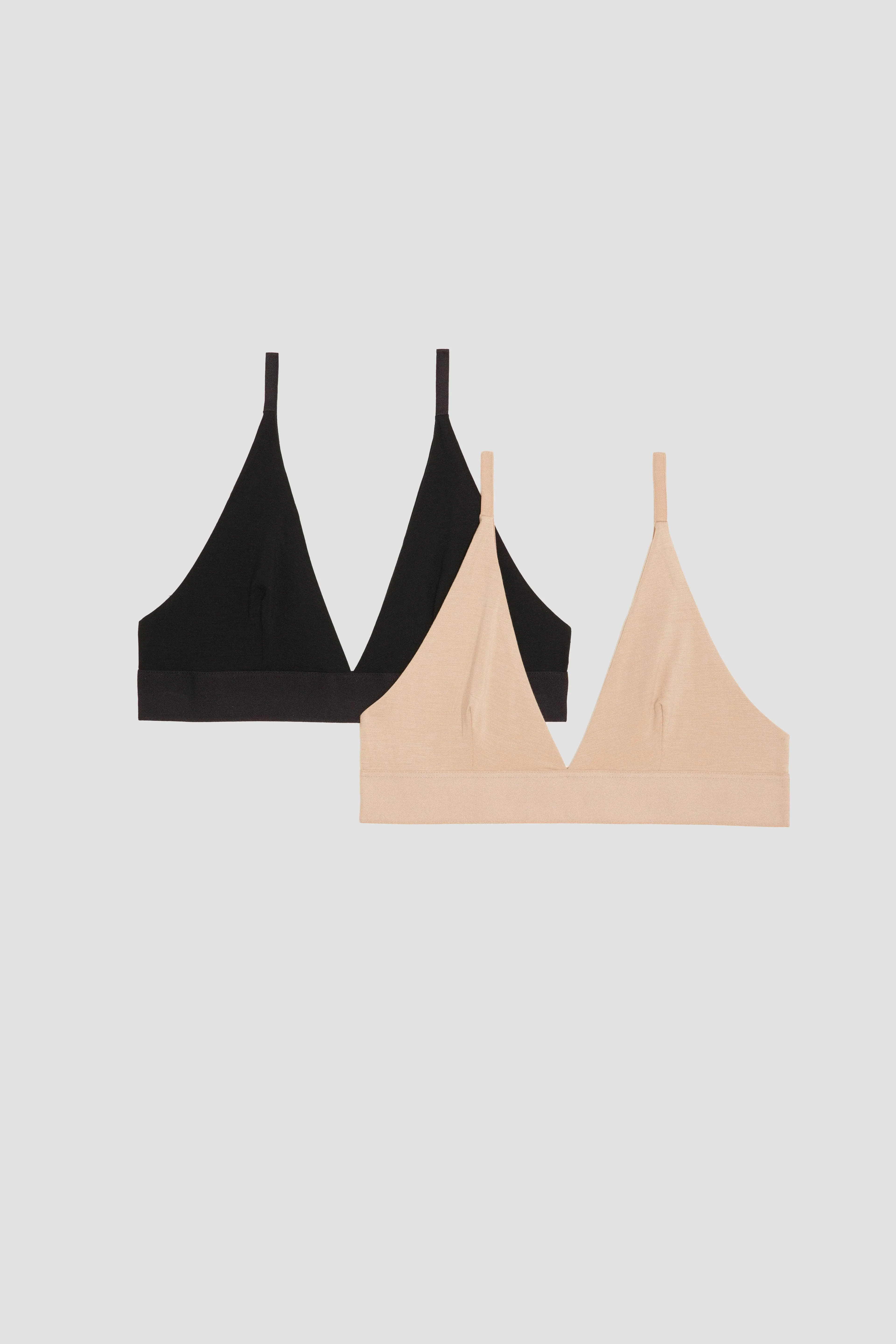 Pack - 2 Triangle Bra sold by Baserange
