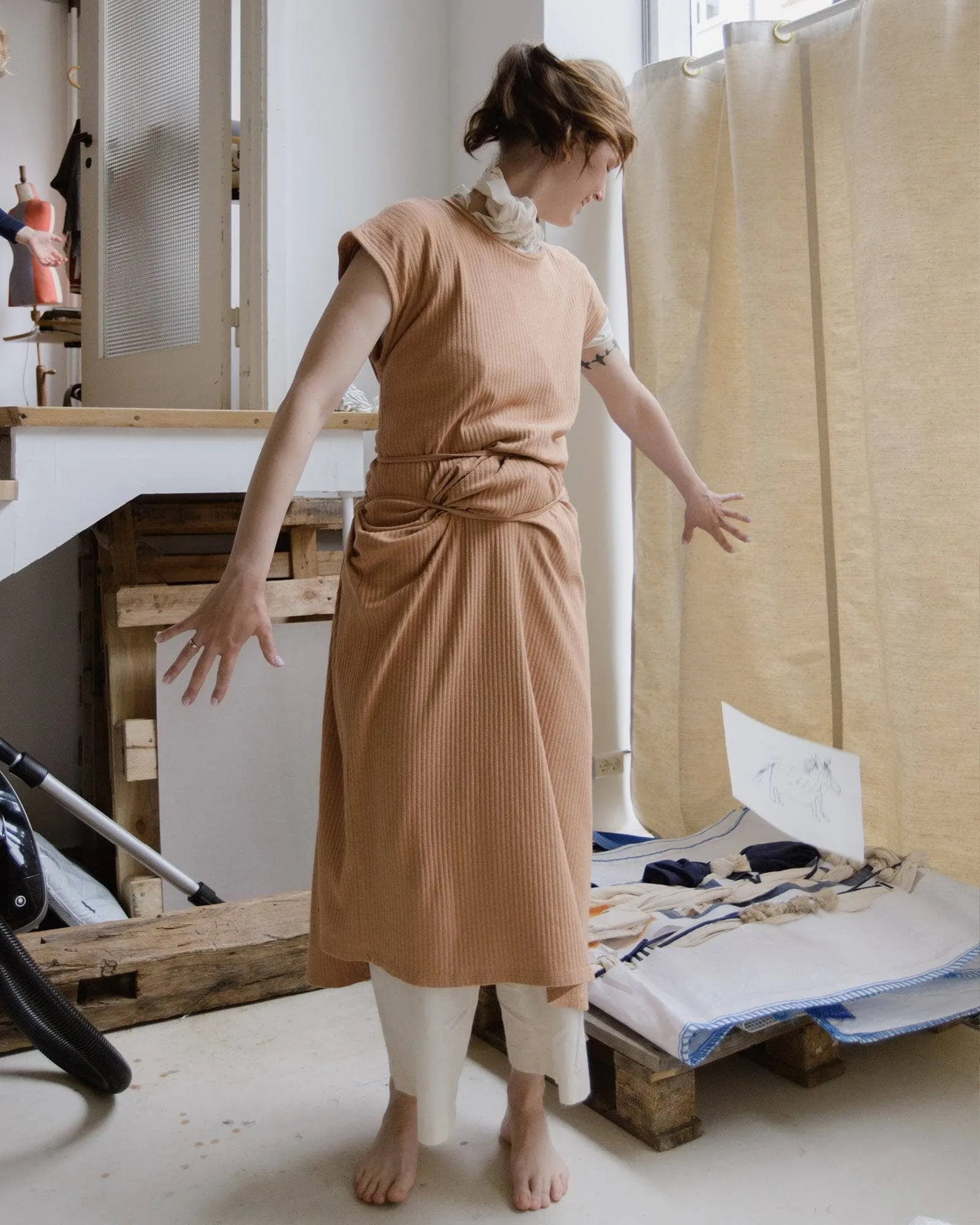 Shaw Sleeveless Dress sold by Baserange product image thumbnail 4