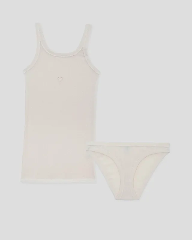 Pack - Heart Tank & Bell Pants sold by Baserange