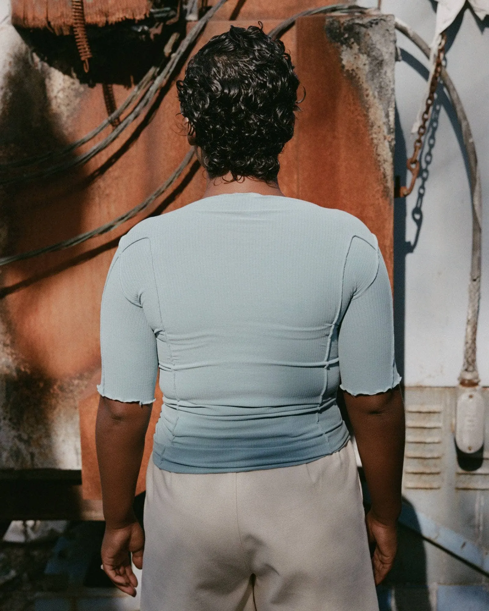 Omato 3/4 Tee Shirt sold by Baserange product image thumbnail 2