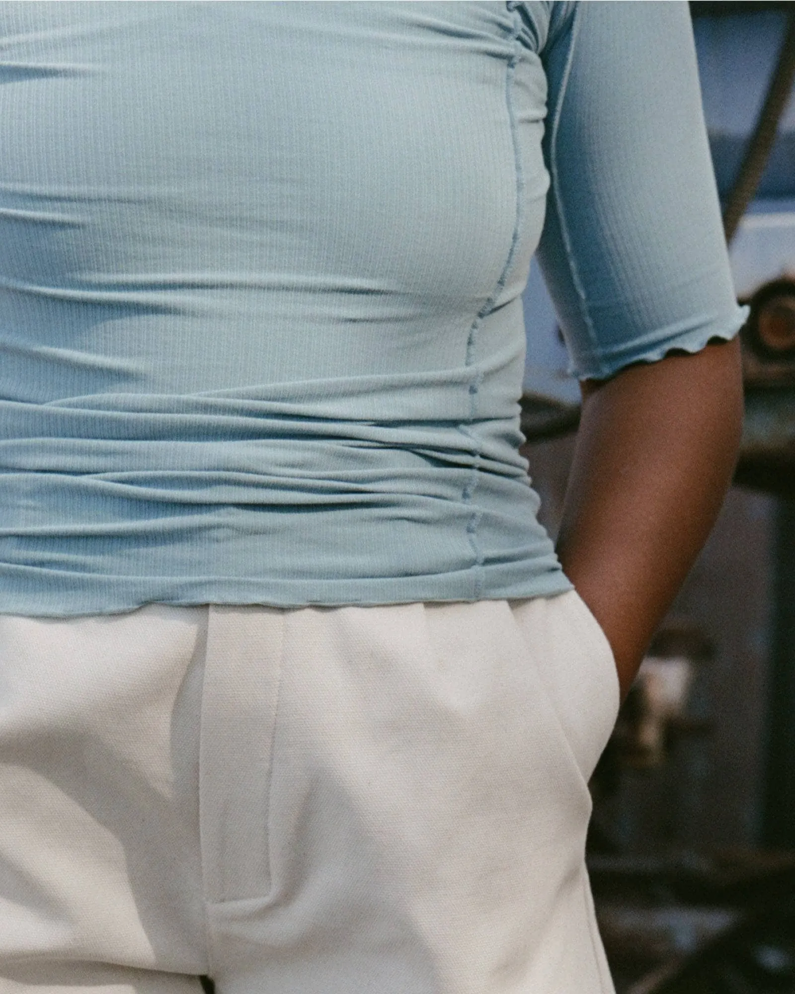 Omato 3/4 Tee Shirt sold by Baserange product image thumbnail 3