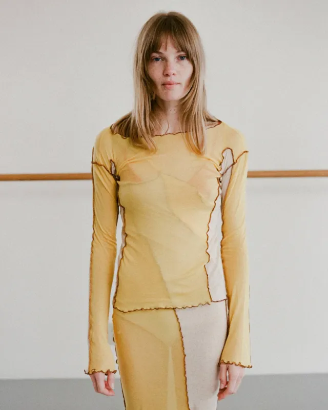 Sun Long Sleeve Tee sold by Baserange