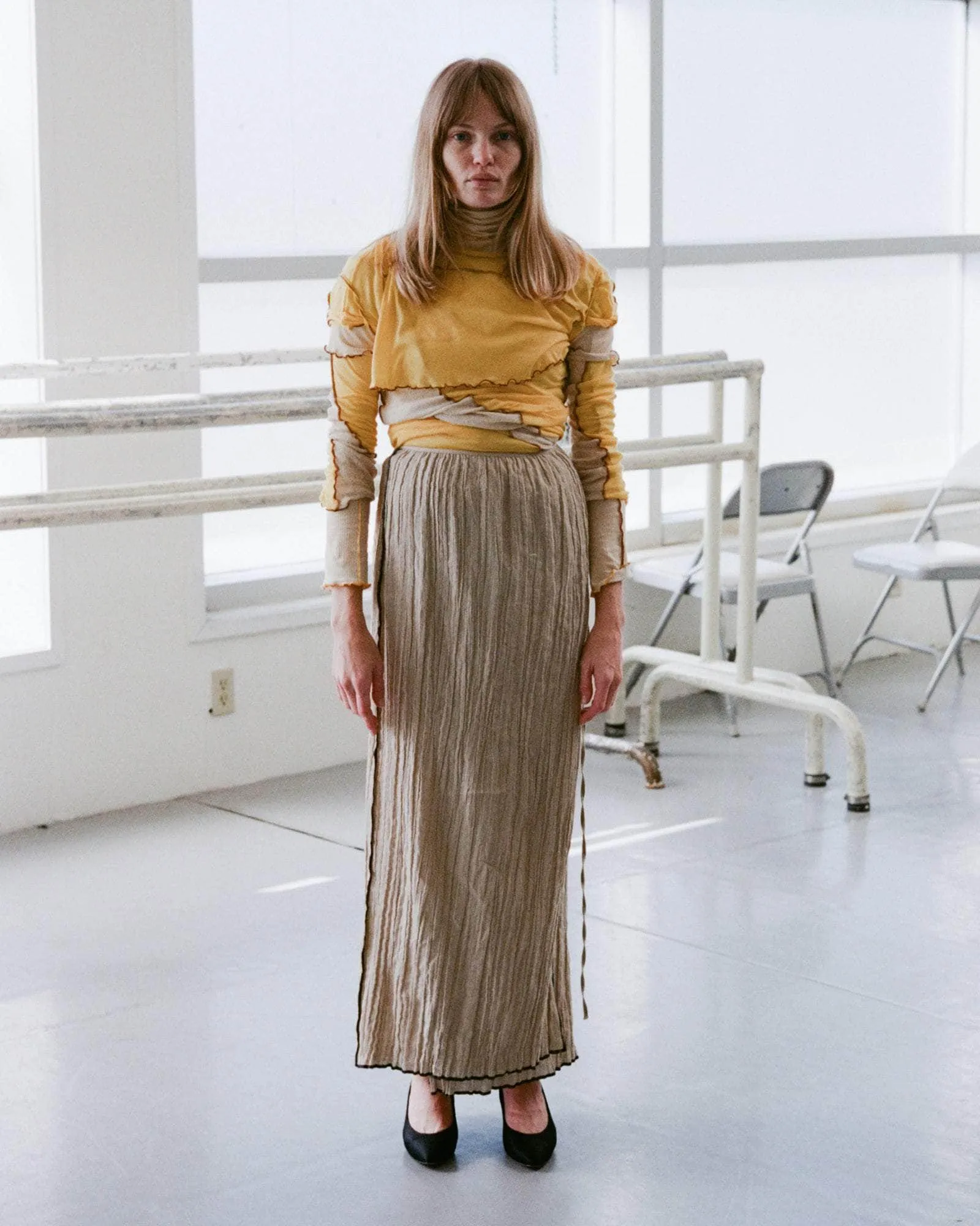 Shok Wrap Skirt sold by Baserange