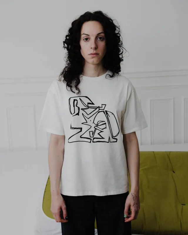 Fox Print Tee Shirt sold by Baserange