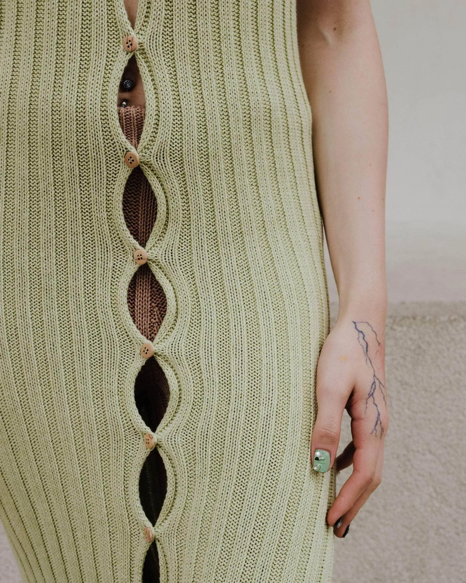Loulou Sleeveless Dress sold by Baserange product image thumbnail 3