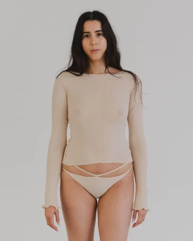 Vein Long Sleeve Tee sold by Baserange