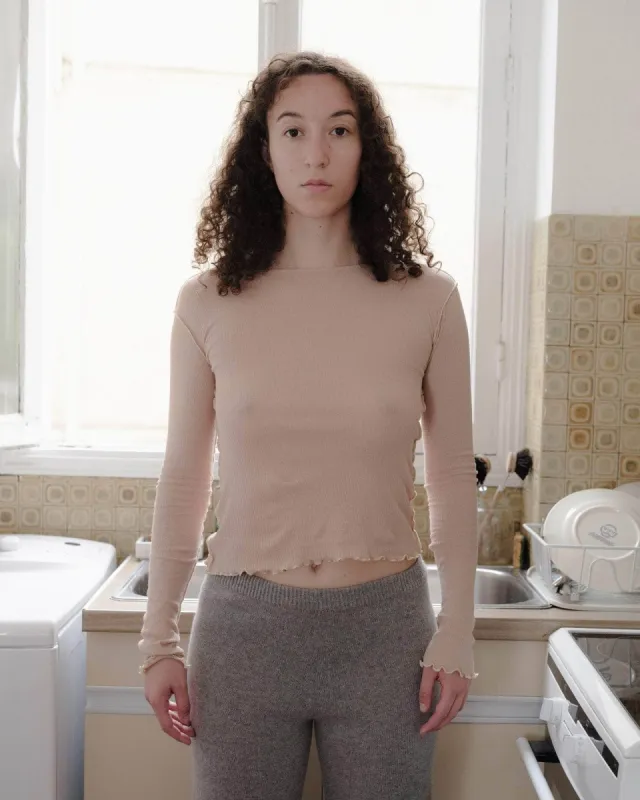 Vein Long Sleeve Tee sold by Baserange