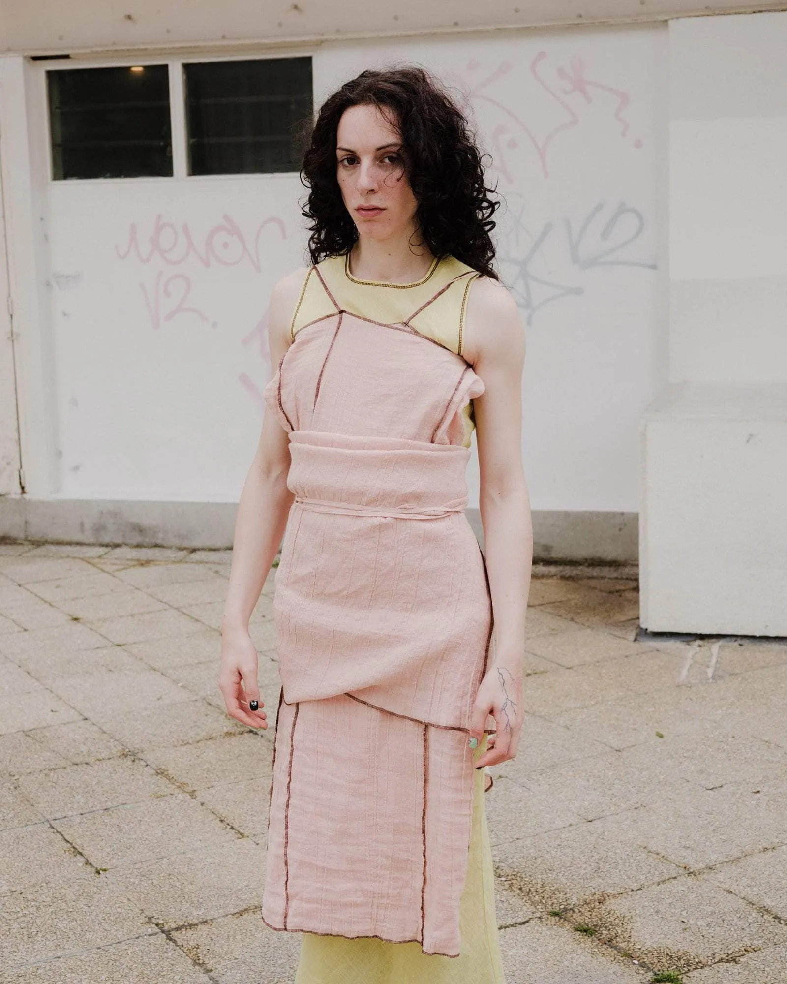 Shok Slip Dress sold by Baserange product image thumbnail 5