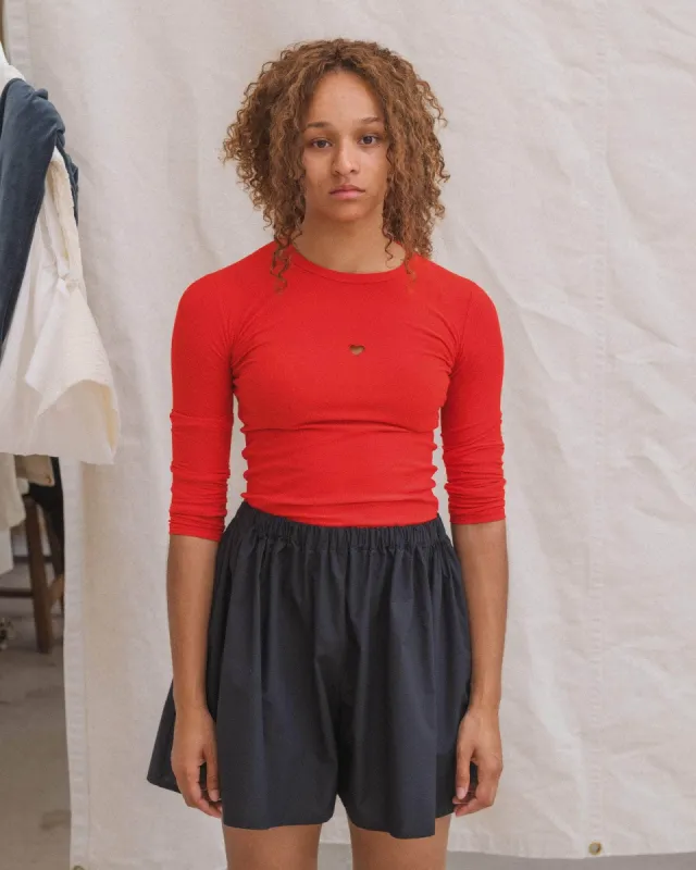 Heart Long Sleeve Tee sold by Baserange