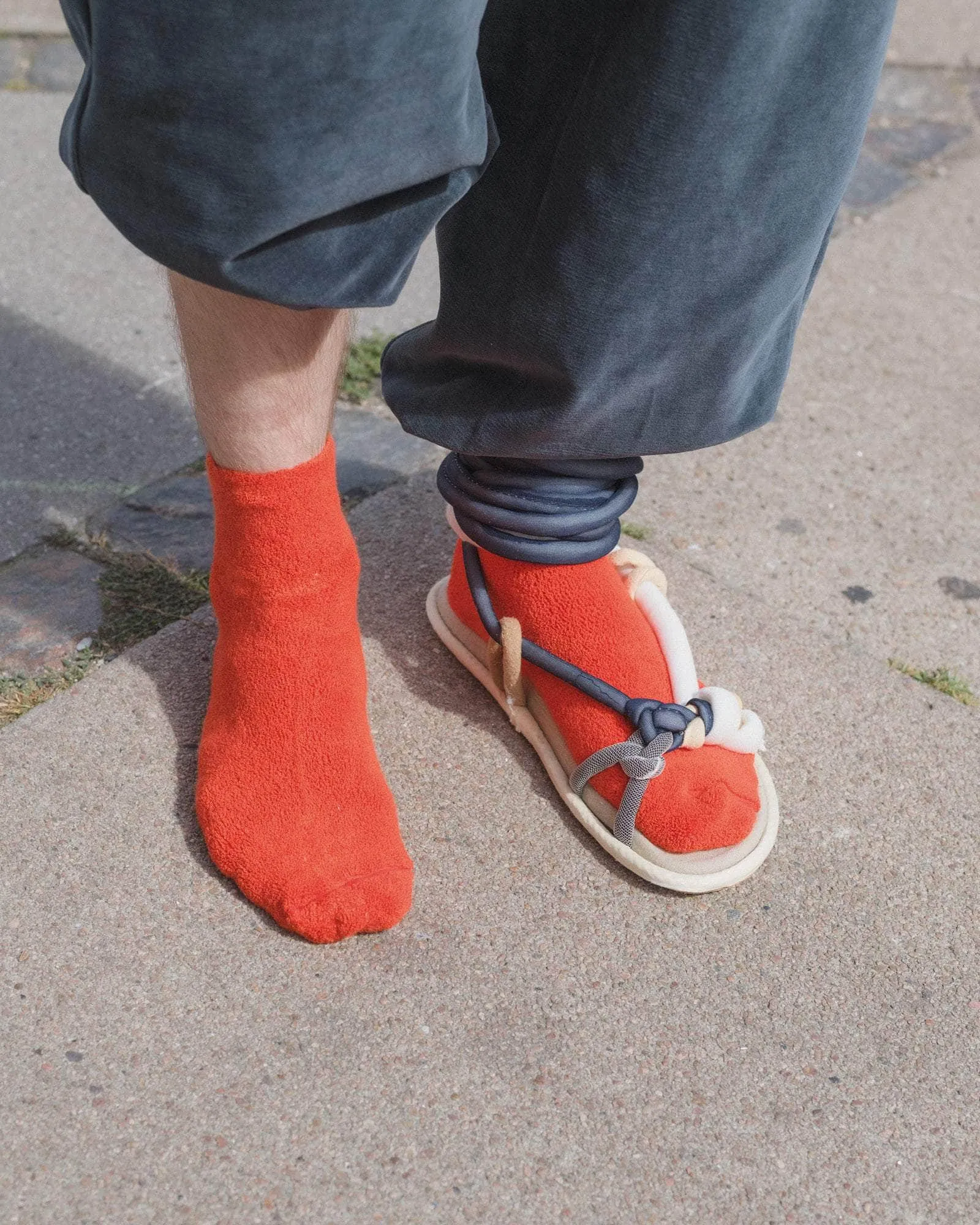 Buckle Overankle Socks sold by Baserange