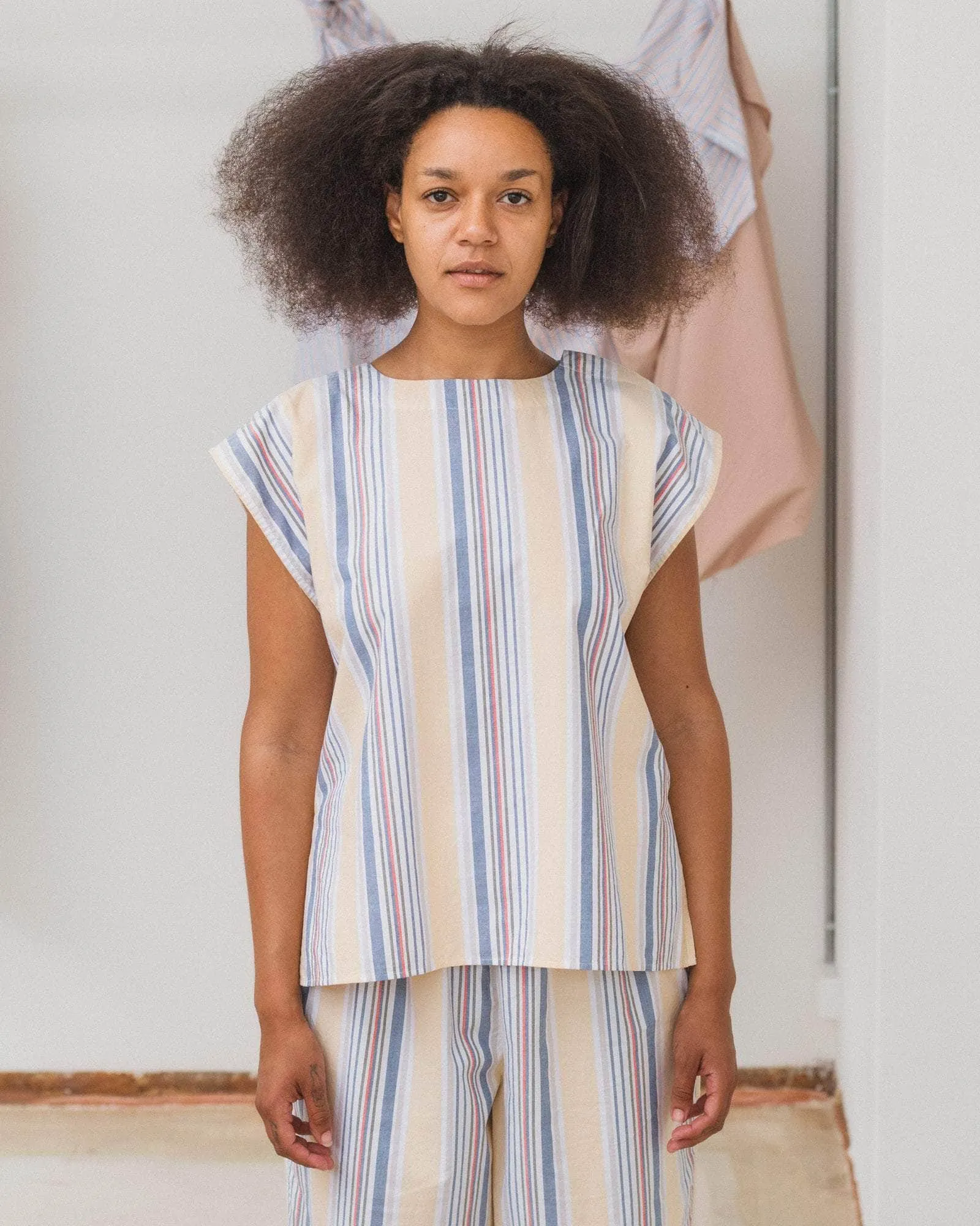 Stave Sleeveless Top sold by Baserange