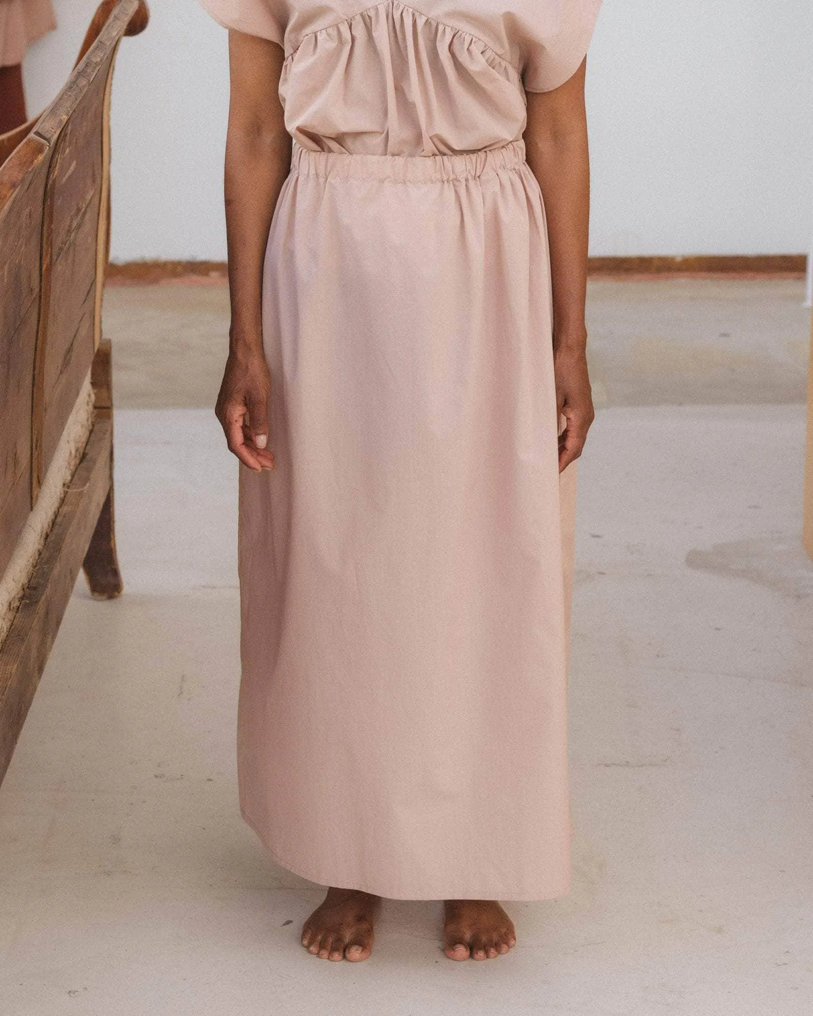 Cable Skirt sold by Baserange