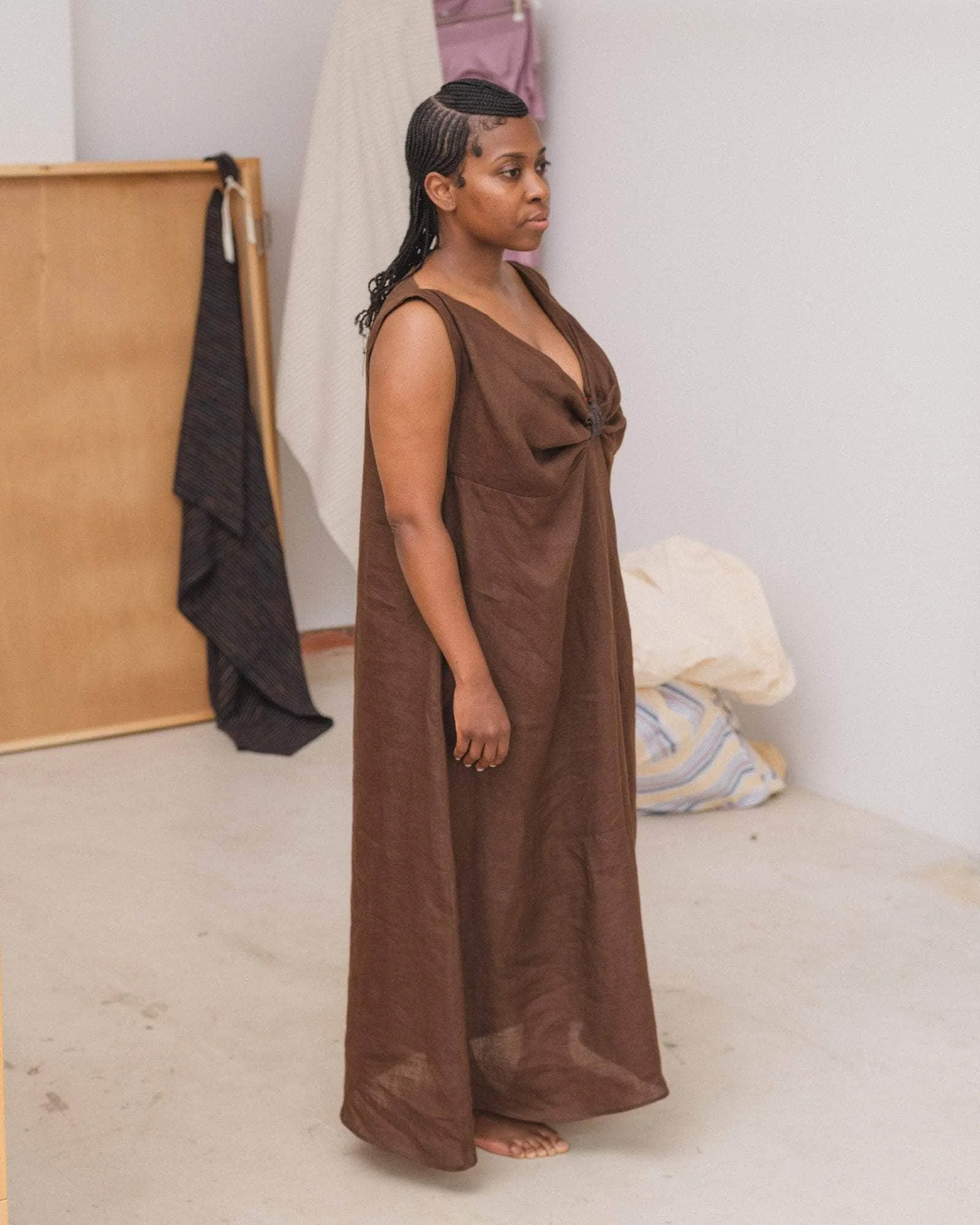 Sepia Dress sold by Baserange product image thumbnail 3