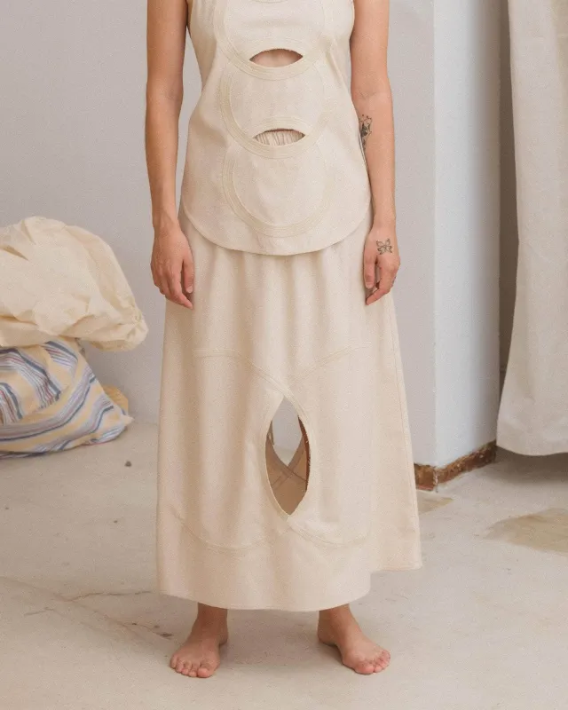 Chain Skirt sold by Baserange