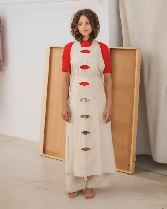 Chain Apron Dress made by Baserange