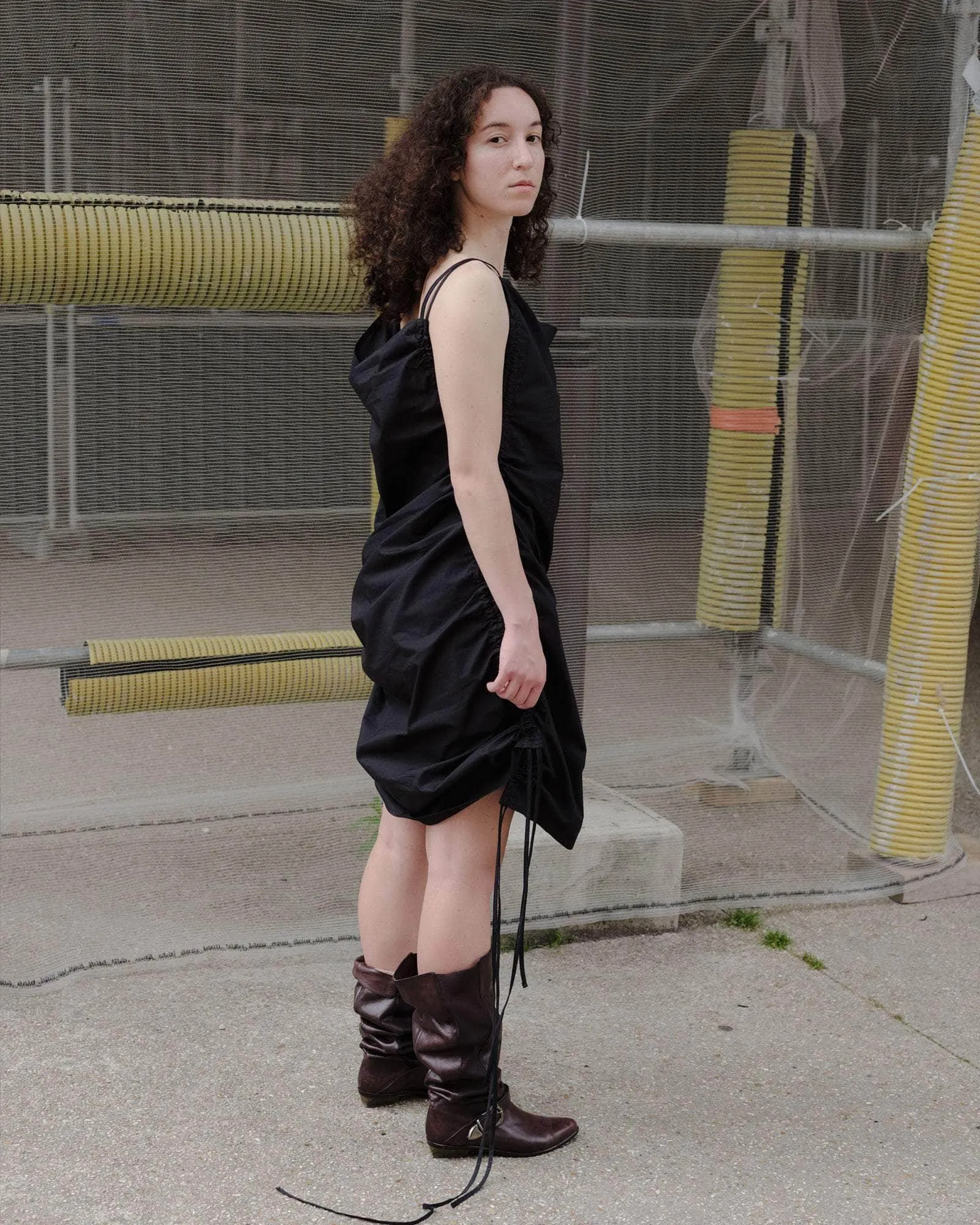 Pictorial Strap Dress sold by Baserange product image thumbnail 2