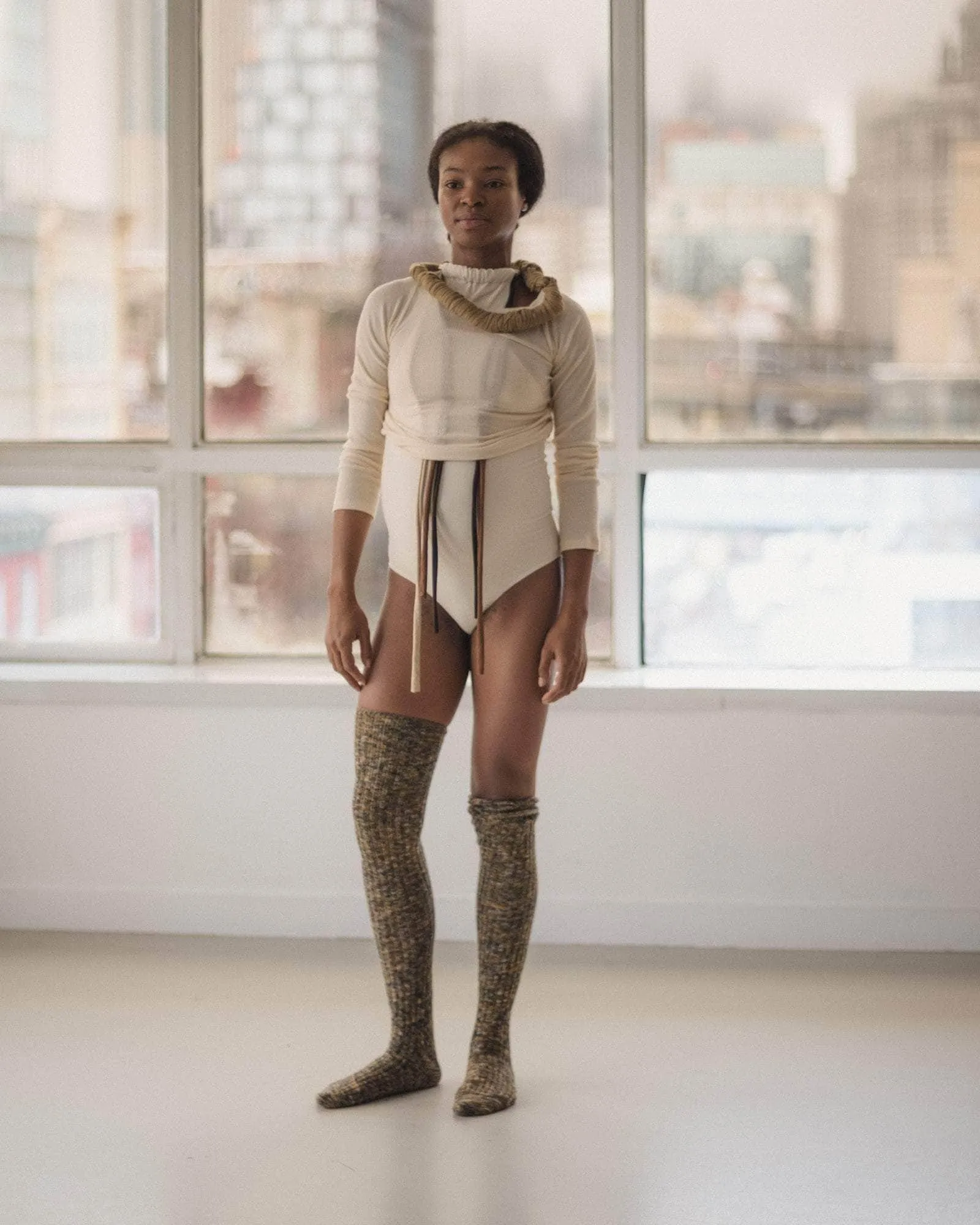 Twist Overknee Socks sold by Baserange product image thumbnail 5