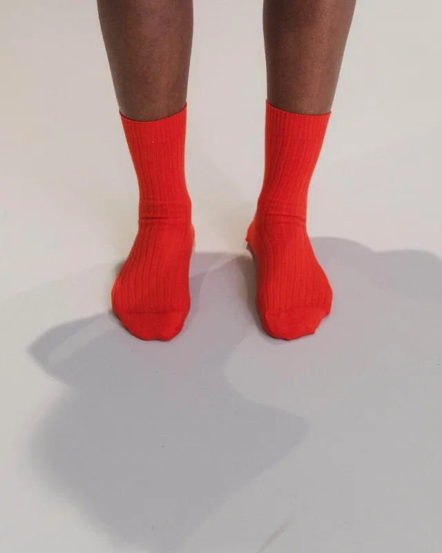 Rib Overankle Socks sold by Baserange