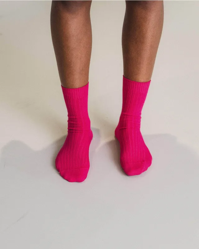 Rib Overankle Socks sold by Baserange